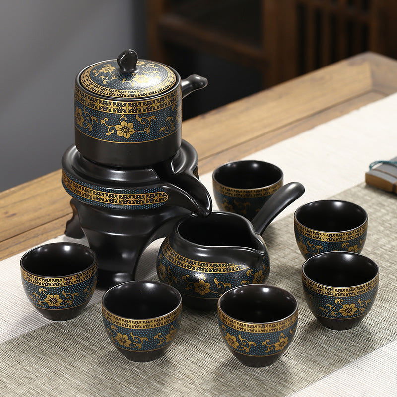 Ceramic Automatic Tea Set Zisha Kungfu Tea Set - Grand Goldman
