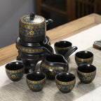 Ceramic Automatic Tea Set Zisha Kungfu Tea Set - Grand Goldman