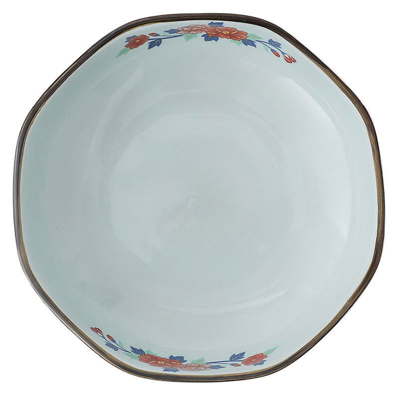 Ceramic Bowl Japanese Octagonal Tableware For Household Use - Grand Goldman