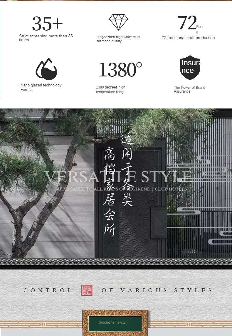 Ceramic Bowl and Plate Set Household Gold Border Ceramic Bowls and Dishes Home Tableware Set - Grand Goldman