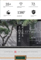 Ceramic Bowl and Plate Set Household Gold Border Ceramic Bowls and Dishes Home Tableware Set - Grand Goldman