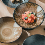 Ceramic Creative Household Round Dinner Plate - Grand Goldman