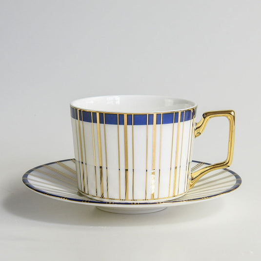 Ceramic Cup Dish Afternoon Tea Cup European Bone China Coffee Cup And Saucer Suit Meeting Sale Gift Gift - Grand Goldman