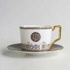 Ceramic Cup Dish Afternoon Tea Cup European Bone China Coffee Cup And Saucer Suit Meeting Sale Gift Gift - Grand Goldman