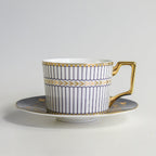 Ceramic Cup Dish Afternoon Tea Cup European Bone China Coffee Cup And Saucer Suit Meeting Sale Gift Gift - Grand Goldman