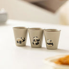 Ceramic Cup Panda Tea Set Household Chinese Style Lovely Single Cup Hostess Cup - Grand Goldman
