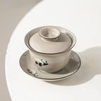 Ceramic Cup Panda Tea Set Household Chinese Style Lovely Single Cup Hostess Cup - Grand Goldman