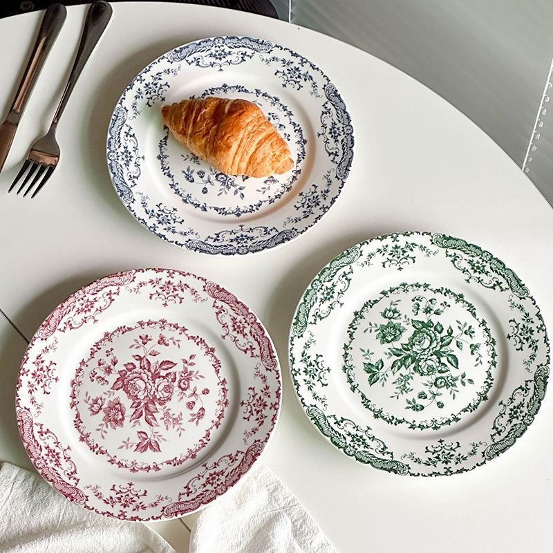 Ceramic Dinner Plate Household Dish - Grand Goldman