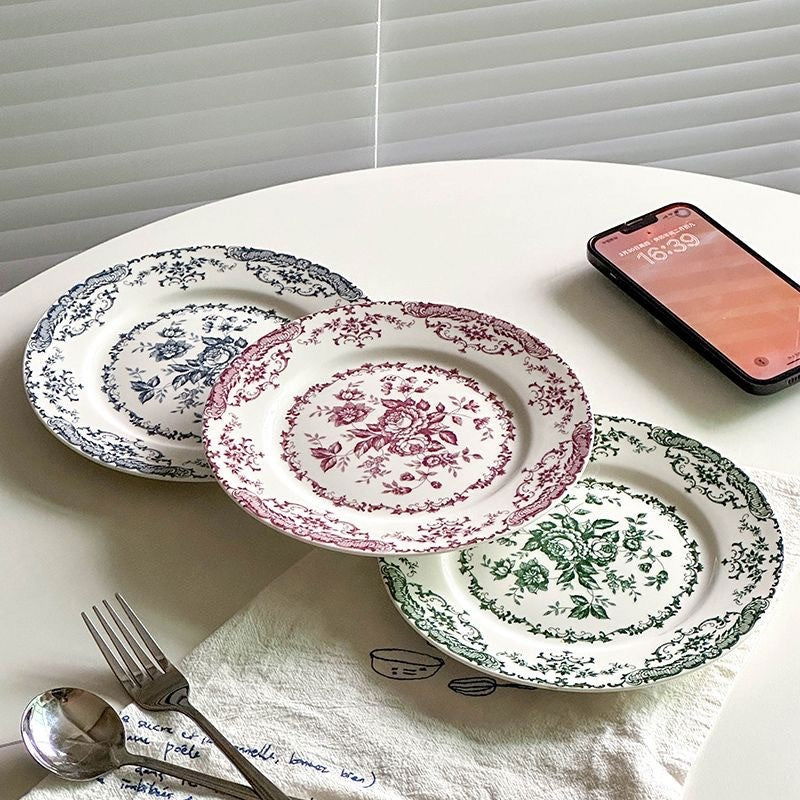 Ceramic Dinner Plate Household Dish - Grand Goldman