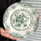 Ceramic Dinner Plate Household Dish - Grand Goldman