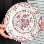 Ceramic Dinner Plate Household Dish - Grand Goldman