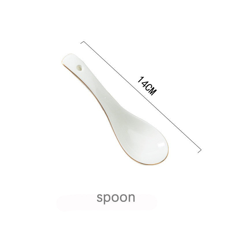 Ceramic Dishes And Tableware Nordic Ins Style Plate Set - Grand Goldman