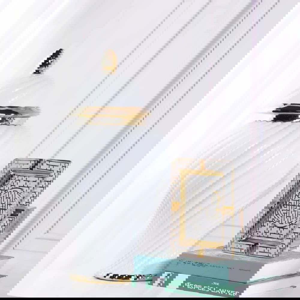 Ceramic Ginger Jar Spiral Pattern General Can Sealed Storage Tank Flower Vase Hand-made Porcelain Vase Home Decoration - Grand Goldman