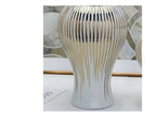 Ceramic Golden General Jar Ginger Jar Candy Storage Jar with Lid Vase Porcelain Crafts Art Decorative Tank Home Decoration - Grand Goldman