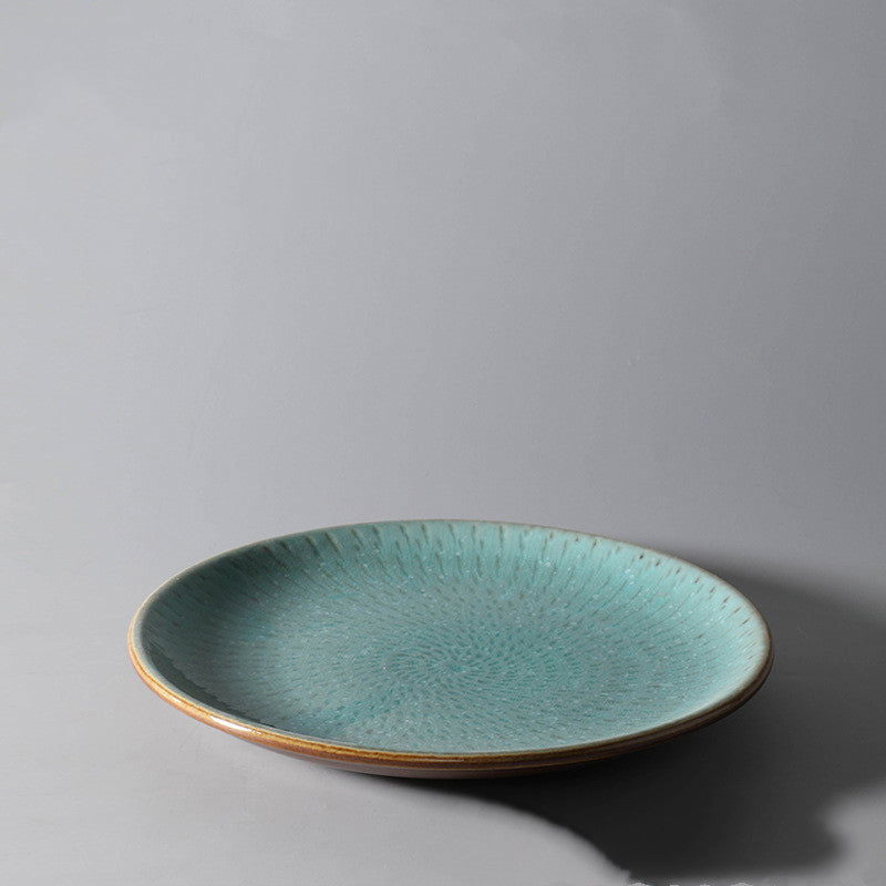 Ceramic Home Dining Plate Large Bowl Cup Set - Grand Goldman