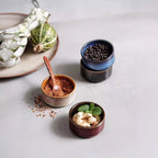 Ceramic Household Seasoning Plate Round Underglaze Japanese Restaurant Dipping Sauce Bowl - Grand Goldman