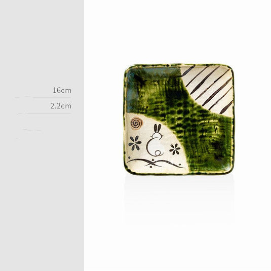 Ceramic Japanese Tableware Small And Cute Dish - Grand Goldman