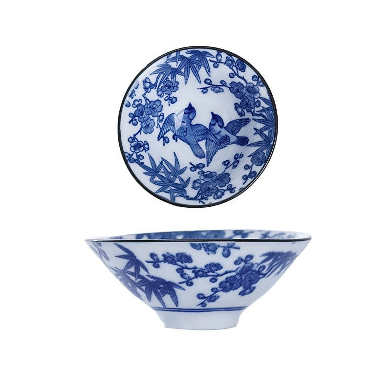 Ceramic Kung Fu Tea Cup Japanese Blue And White Porcelain - Grand Goldman