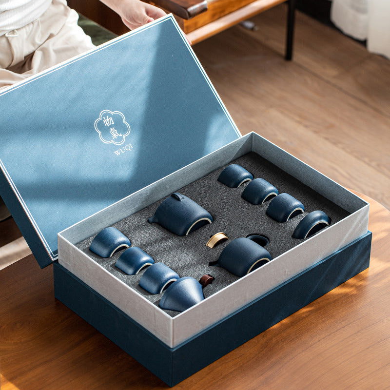 Ceramic Kung Fu Tea Set - Grand Goldman