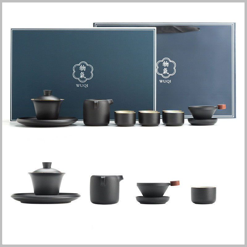 Ceramic Kung Fu Tea Set - Grand Goldman