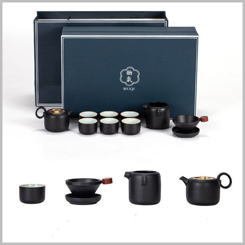 Ceramic Kung Fu Tea Set - Grand Goldman