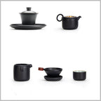 Ceramic Kung Fu Tea Set - Grand Goldman