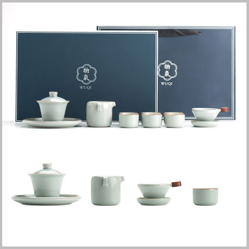 Ceramic Kung Fu Tea Set - Grand Goldman
