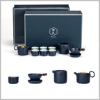 Ceramic Kung Fu Tea Set - Grand Goldman
