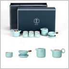 Ceramic Kung Fu Tea Set - Grand Goldman