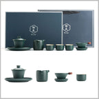 Ceramic Kung Fu Tea Set - Grand Goldman