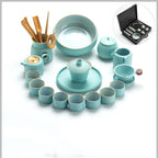 Ceramic Kung Fu Tea Set - Grand Goldman