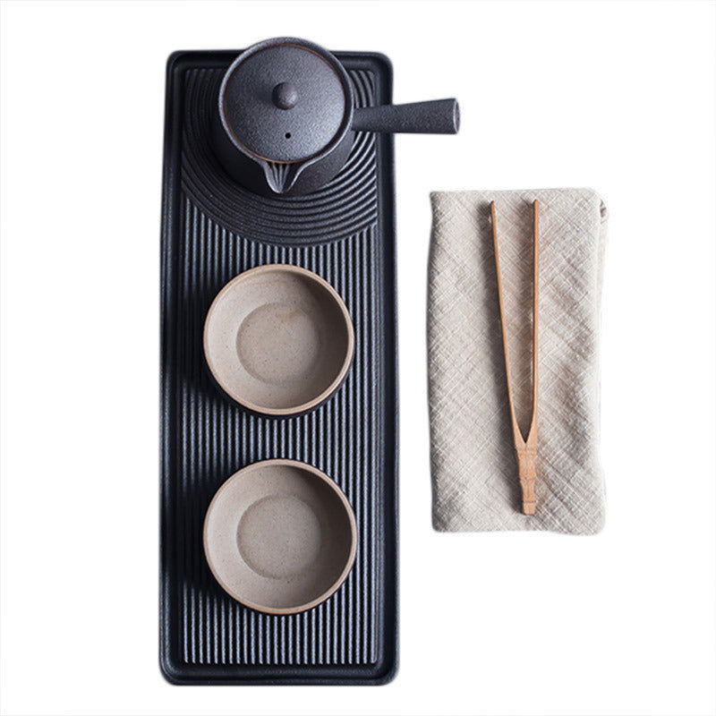 Ceramic Light Luxury Tea Set With Teapot And Teacup Kung Fu Tea Set - Grand Goldman