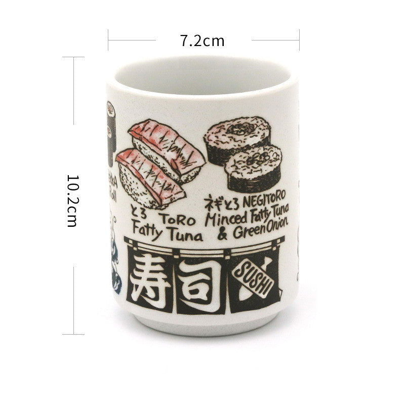 Ceramic Mug Imported From Japan Japanese Style Home Office Tea Cup Single Cup Sushi Cup Soup Bowl - Grand Goldman