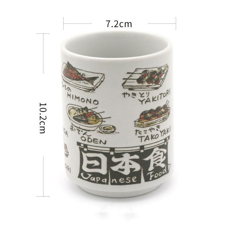 Ceramic Mug Imported From Japan Japanese Style Home Office Tea Cup Single Cup Sushi Cup Soup Bowl - Grand Goldman