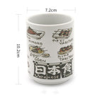 Ceramic Mug Imported From Japan Japanese Style Home Office Tea Cup Single Cup Sushi Cup Soup Bowl - Grand Goldman