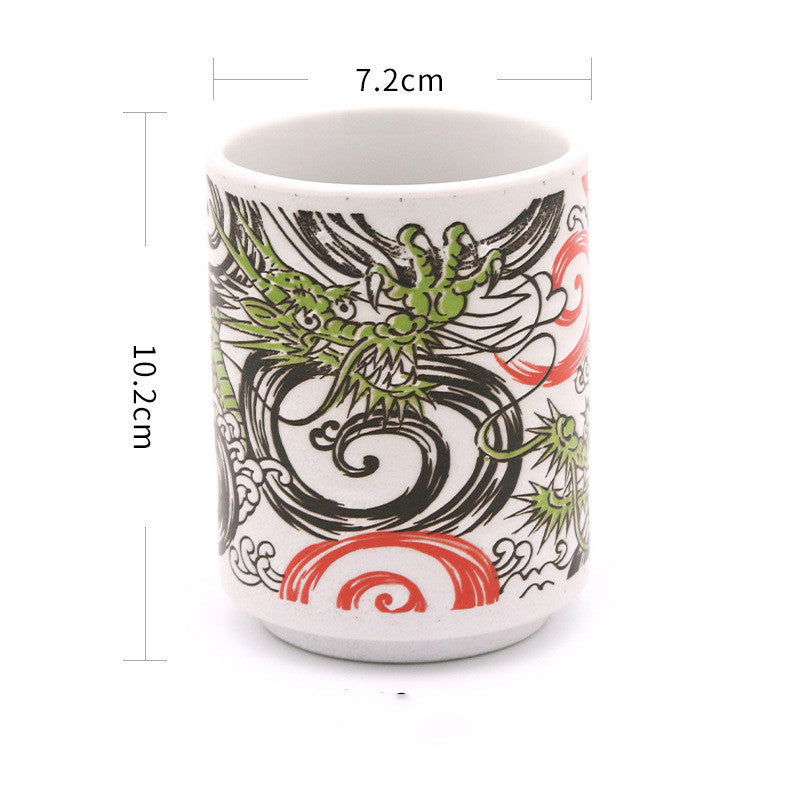 Ceramic Mug Imported From Japan Japanese Style Home Office Tea Cup Single Cup Sushi Cup Soup Bowl - Grand Goldman