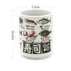 Ceramic Mug Imported From Japan Japanese Style Home Office Tea Cup Single Cup Sushi Cup Soup Bowl - Grand Goldman