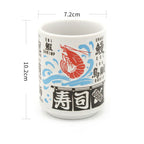 Ceramic Mug Imported From Japan Japanese Style Home Office Tea Cup Single Cup Sushi Cup Soup Bowl - Grand Goldman