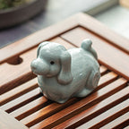 Ceramic Ornament Sliced Tea Pet Household Kung Fu - Grand Goldman