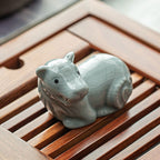 Ceramic Ornament Sliced Tea Pet Household Kung Fu - Grand Goldman