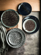 Ceramic Plate Bone Dish Home Set - Grand Goldman