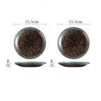 Ceramic Plate Bone Dish Home Set - Grand Goldman