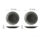 Ceramic Plate Bone Dish Home Set - Grand Goldman