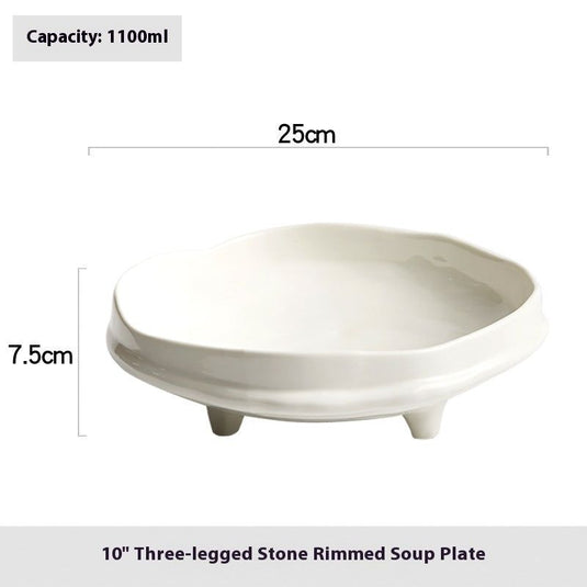 Ceramic Plate Household Creative Goblet Tableware - Grand Goldman