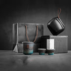 Ceramic Portable Travel Tea Set Outdoor Kung Fu Tea - Grand Goldman