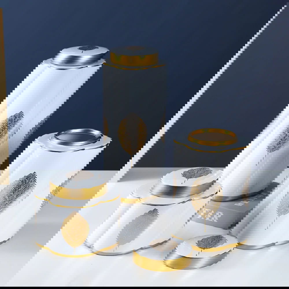 Ceramic Pot Ceramic Vase Ginger Jar Flower Vase Floral Arrangement Accessories Storage Tank Home Decoration Porcelain Bottle - Grand Goldman