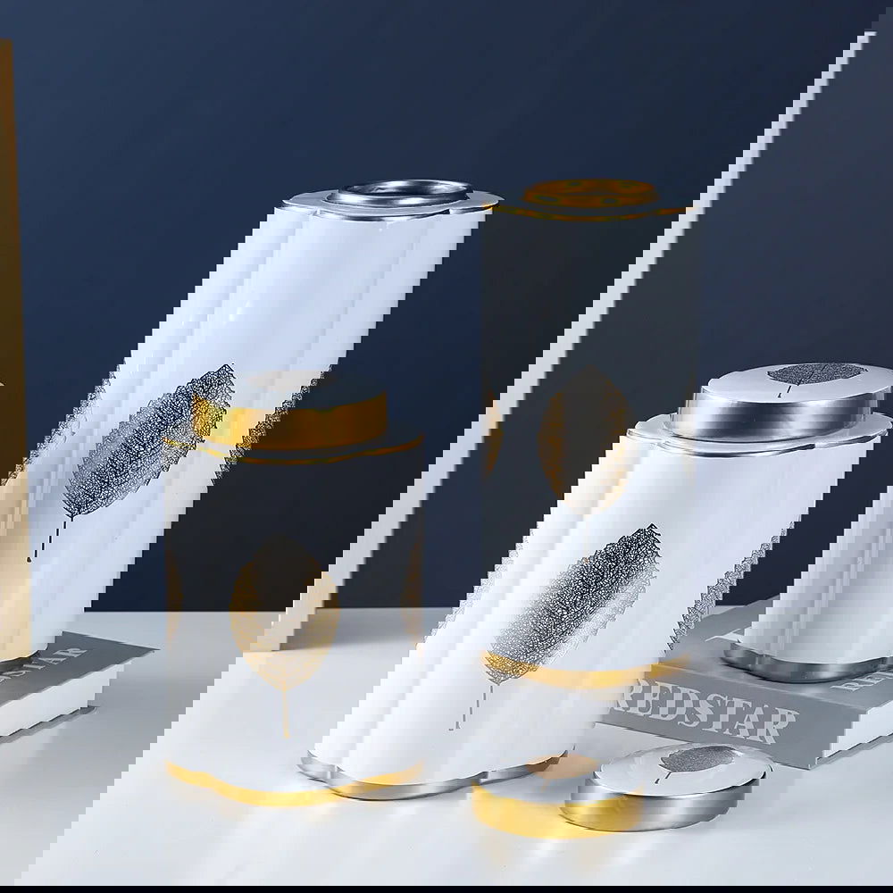 Ceramic Pot Ceramic Vase Ginger Jar Flower Vase Floral Arrangement Accessories Storage Tank Home Decoration Porcelain Bottle - Grand Goldman