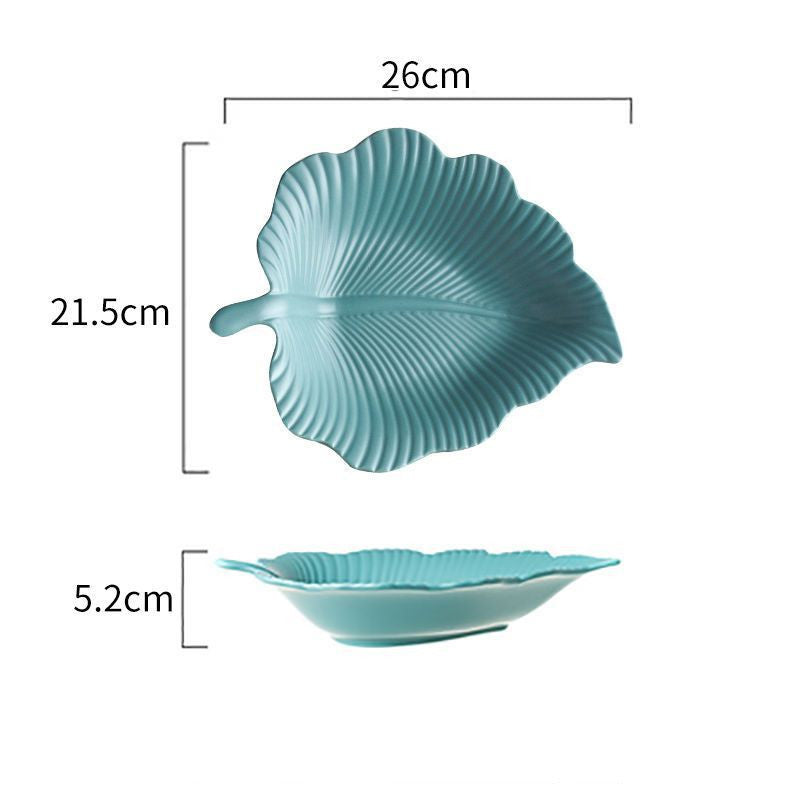 Ceramic Snack Plate For Creative Home Use - Grand Goldman