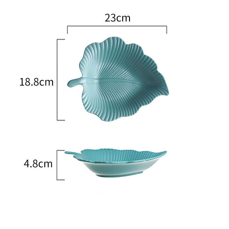 Ceramic Snack Plate For Creative Home Use - Grand Goldman