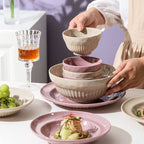 Ceramic Tableware Set Suit Dinner Food Plate - Grand Goldman